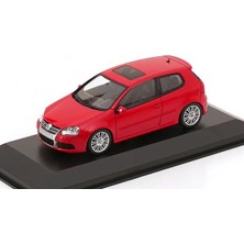 1:43 Ölçek Maxichamps 2005 Volkswagen Golf 5 R32 Diecast Metal Minyatür Model Araba 10CM