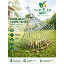 Garda Ayarlı Metal Yaprak Tırmığı - BHCALT