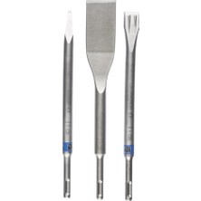 Bosch Longlife Serisi 3 Parça SDS-Plus Şaftlı Keski Seti Çok Amaçlı Kullanım İçin Endüstriyel Kalite