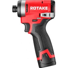 Rotake S11 1/4 Akülü Darbeli Vidalama Kömürsüz 16V 2.0AH 180 Nm