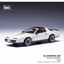 1:43 Ölçek Ixo 1982 Pontiac Firebird Diecast Metal Minyatür Model Araba 10CM