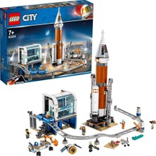 LEGO® City 60228 Uzay Roketi ve Fırlatma Kontrolü 837 Parça Hediyelik Tipi Eğlenceli Oyun Seti