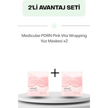 Medicube Pdrn Pink Vita Wrapping Yüz Maskesi Ikili Set