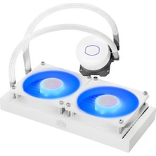 Cooler Master Masterliquid ML240L V2 Rgb White Edition MLW-D24M-A18PC-RW 240 mm Işlemci Sıvı Soğutucu - Outlet