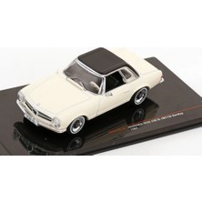 1:43 Ölçek Ixo 1964 Mercedes Benz 230 Sl (W113) With Hardtop Diecast Metal Minyatür Model Araba 10CM