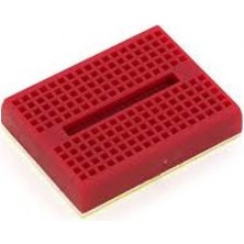 Robotsepeti Mini Breadboard (Kırmızı) - 170 Pin