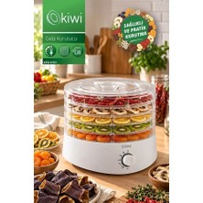 Kiwi KFD-5151 Gıda Kurutucu | 5 Tepsili | 40–70 °c Ayarlı | Meyve ve Sebze Kurutma