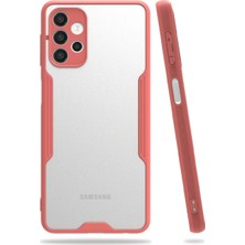 Verto Newface Samsung Galaxy A52 Kılıf Platin Silikon - Pembe