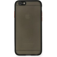 Verto Newface Apple iPhone 6 Kılıf Montreal Silikon Kapak - Siyah