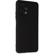 Verto Newface Xiaomi Redmi Note 12 5g Kılıf Nano Içi Kadife Silikon - Siyah