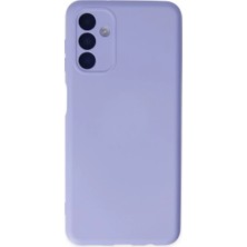 Verto Newface Samsung Galaxy A04S Kılıf Nano Içi Kadife Silikon - Lila