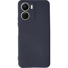 Verto Newface Vivo Y16 Kılıf First Silikon - Lacivert