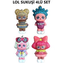 Brother Toys Sukuşi Lol 4'lü Set Yavaş Yükselen 9 Cm.