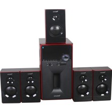 Leader H-6805 Sd/Mmc/Usb/Fm/BT Uzaktan Kumandalı 5+1 Ses Sistemi