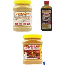 Kalaycıoğlu Beyaz 935 gr + Bozkır Tahin Dünyası 935 gr + Harnup Pekmezi 950 gr Ekonomik Paket
