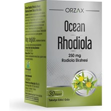 Orzax Ocean Rhodiola Kapsül 250mg 30 Kapsül