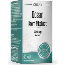 Orzax Ocean Krom Pikolinat 90 Kapsül