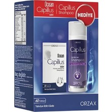 Orzax Capillus Men 60 Tablet Şampuan Hediyeli