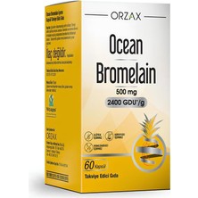 Orzax Ocean Bromelain 60 Kapsül 8697595874233