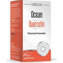 Orzax Ocean Quercetin 100 Mg 60 Kapsül Türkiye Menşeli Takviye Edici Gıda Fitozomal Kuersetin