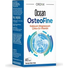 Orzax Ocean OsteoFine Takviye Edici Gıda 60 Tablet