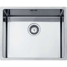 Teka Be Linea 50.40 R15 Tezgah Altı Evye 1 Göz Paslanmaz Çelik Malzeme ile Dayanıklı Tasarım