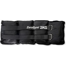 Zerogym El Ayak Ağırlığı 2kg x 2 Adet, Oxford Kumaş, Demir Tozlu