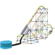 K'nex Lunar Launch Roller Coaster Set 51425 Motorlu 607 Parça Yaratıcı Bloklar Hediyelik Set