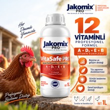 Jakomix Pro Vitasafe 1 L – Tavuk ve Kanatlılar Için Multivitamin Desteği