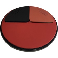 Practice 12 İnç Üç Yüzeyli okecajon Drum Pad Davul Çalışma Pedi Mavi Kırmızı Yeşil Renk Seçenekleriyle
