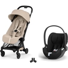 Cybex Travel Sistem | Black Cozy Beige & Cloud T Sephia Black