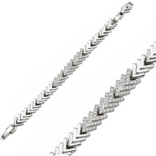 Merano Design Ok Rhodium Bileklik