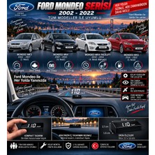 Bowie Ford Mondeo 2002-2022 modeller için head up display hayalet gösterge ekranı ön cam hız göstergesi