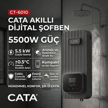 Cata Akıllı Dijital Şofben 5500W CT-6010
