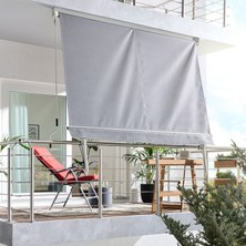 Evinizin Atölyesi Balkon Tentesi Açık Gri 295X245 cm