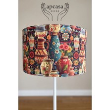 Apcasa Decor Zafira Etnik Desenli Lambader Başlığı