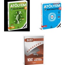 Anla Kazan Yayınları 2027 Arı 7 Sınıf Fen Fenito Bilimleri Atölyem Güncel + Matematik Matemito Atölyem-Güncel Soru + Ankapade 3'lü Set