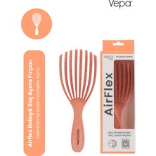 Vepa Airflex Multifonksiyonel Dolaşık Açıcı Saç Fırçası, Kolay Tarama, Elektriklenme Önleyici