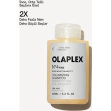 OLAPLEX No.4 Fine Bond Maintenance Volumizing Shampoo - Ince, Orta Telli Saçlar Için Hacim Veren Bakım Şampuanı