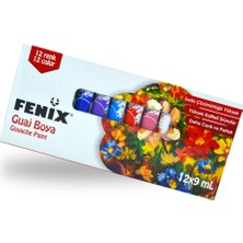 Fenix 12X9ML Tüp Guaj Boya