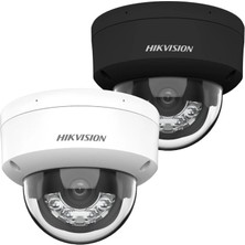 Hikvision DS-2CD2183G2-LIS2U 8mp 2.8mm 30MT Ir Acusence Dome Ip Kamera-Beyaz Kas