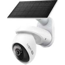 Tp-Link Tapo TC92 Kıt 4K 8mp Wi-Fi Güneş Enerjili Güvenlik Kamerası Kit (360° Aı