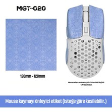 Silabor Mouse Tape Kaydırmaz Etiket – Kesilebilir Yapışkanlı Mouse Kayma Önleyici Bant 150×110 mm MGT-020