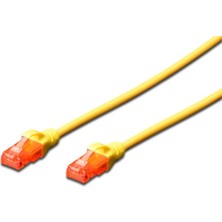Dıgıtus DK-1617-010/Y Digitus Patch Kablo, U-Utp, Cat. 6, 1 Metre, Awg 26/7, Cu, Lszh, Sarı Renk