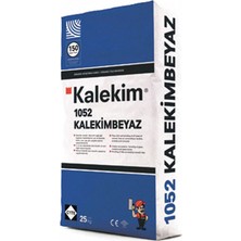 Kalekim 1052 Beyaz Seramik Yapıştırma Harcı 25 kg Yüksek Yapışma Gücü ile Uzun Çalışma Süresi