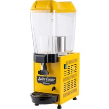 Miletto Tekli Şerbet Limonata Soğutucu Sarı 20 Lt (Fışkırtma Fiskiye Sistemli) - MST10