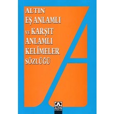 Elivora Eş Anlamlı ve Zıt Anlamlı Kelimeler Sözlüğü