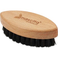 Nascita Doğal At Kılı Sakal Tarama Fırçası (9,5*4,5 Cm) NASBATHK0019T