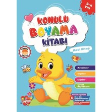 Elivora Konulu Boyama - Mavikitap (3-4 Yaş)