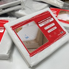 By Özce Tekstil Nonwoven Kapitone Sıvı Geçirmez Yatak Alezi 4 Köşesi Fitted Lastikli Çift Kişilik Yatak Koruyucu Üst Düzey Koruma